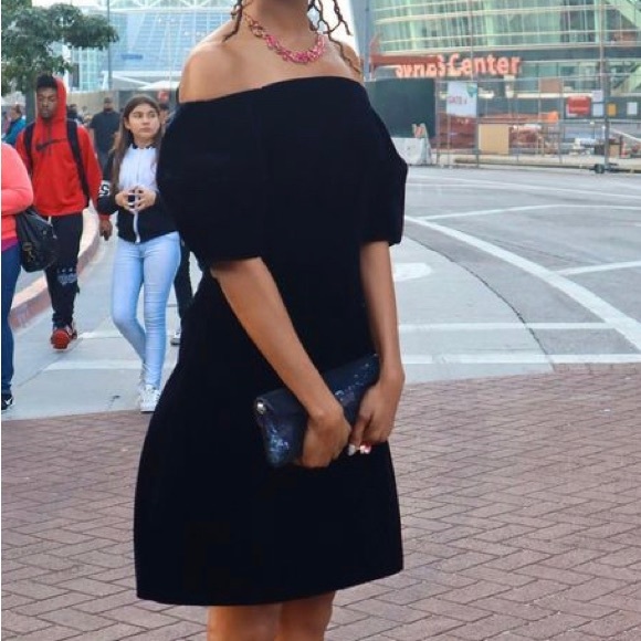 Jill Jill Stuart Velvet Puff Sleeve Cocktail Dress Size 2 - Picture 9 of 10